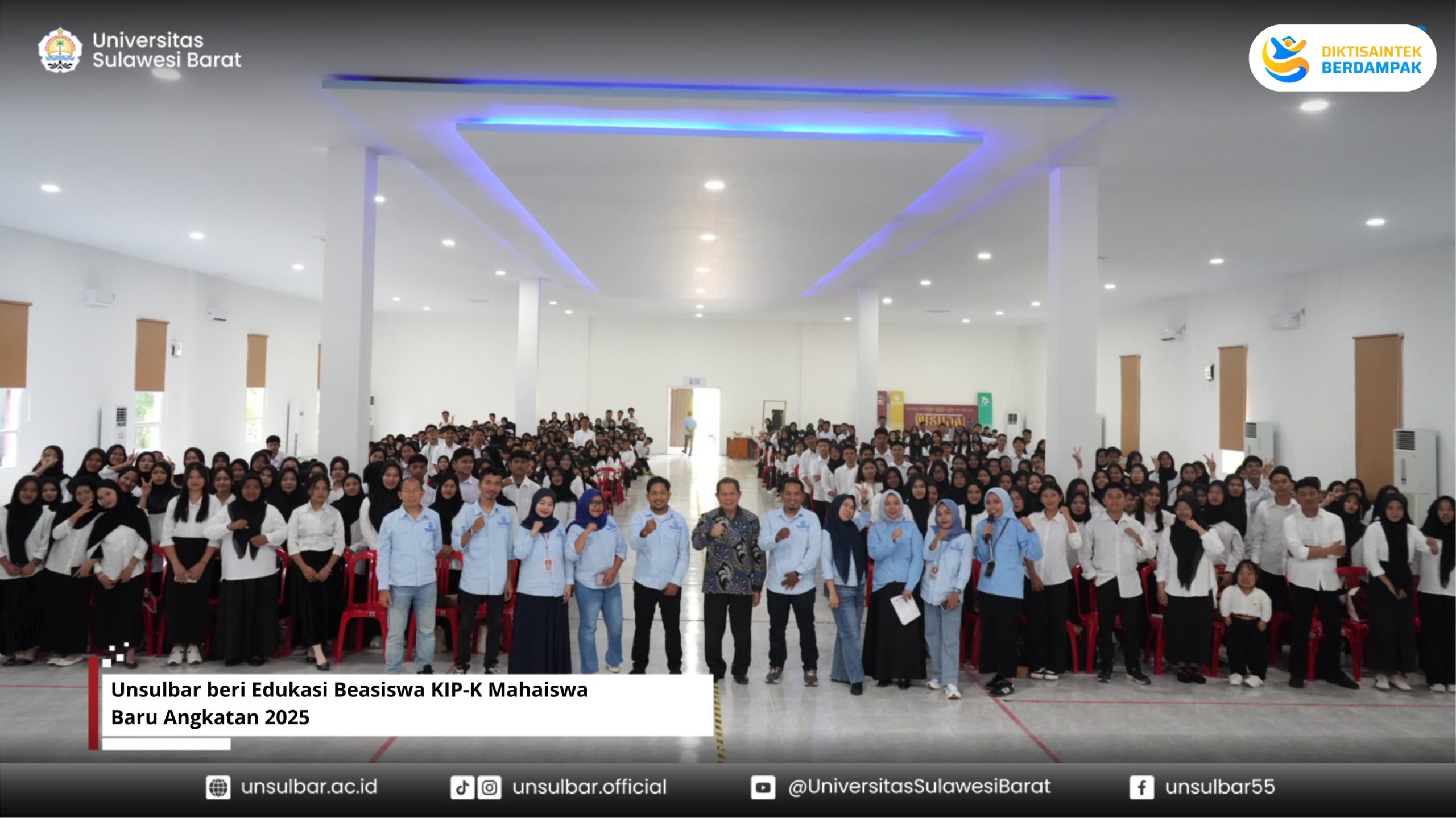 Unsulbar Beri Edukasi Beasiswa KIP Kuliah Mahasiswa Baru Angkatan 2025