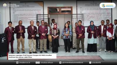 Asesmen Lapangan Prodi Sarjana Terapan K3 FIKES Unsulbar Hadirkan Dua Asesor LAM-PTKes